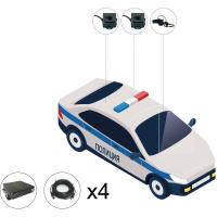IPTRONIC Комплект видеонаблюдения для автомобилей полиции под ПП №969 (офлайн SD)