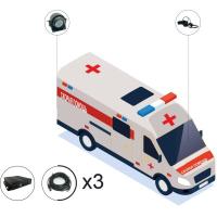 IPTRONIC Комплект видеонаблюдения для автомобилей скорой помощи под ПП №969 (офлайн SD)