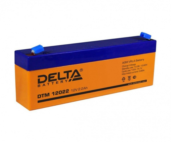 АКБ Delta DTM 12022