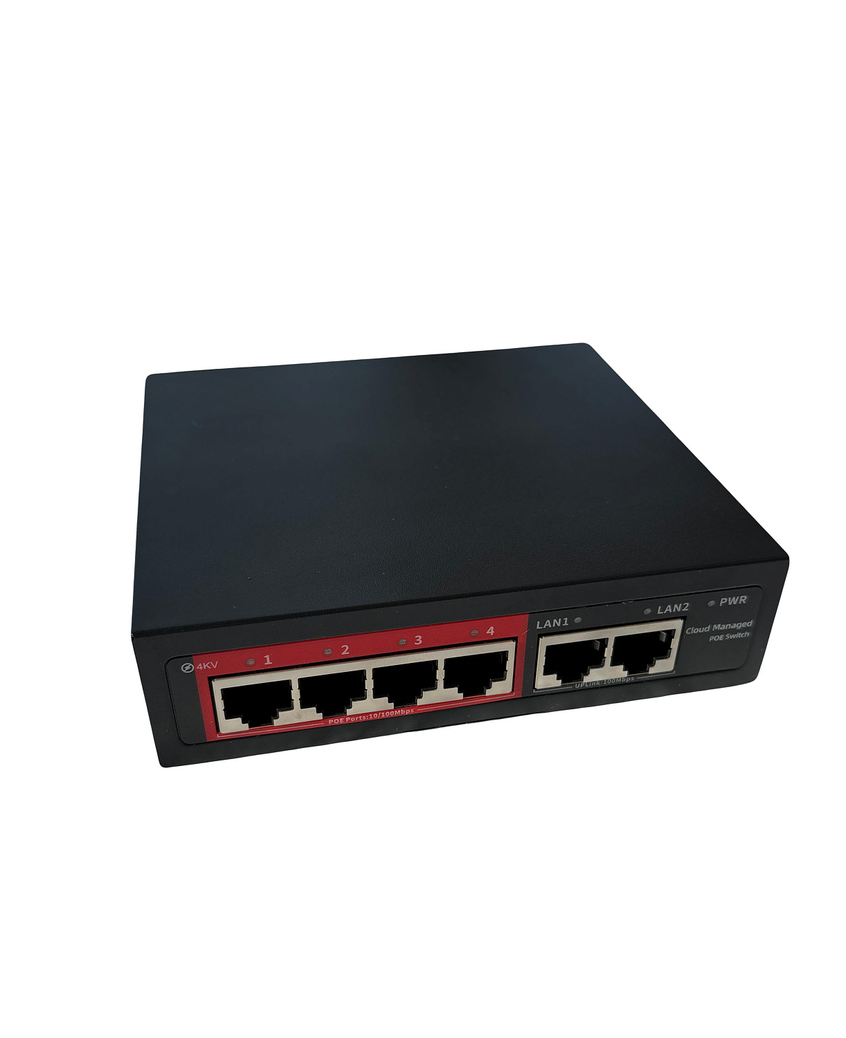 Управляемый сетевой коммутатор POE 4 порта DAS-link PS204D