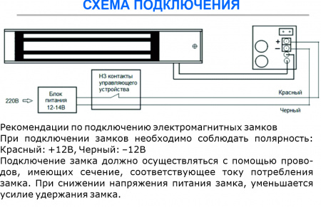 ST-ML350-2 Замок электромагнитный
